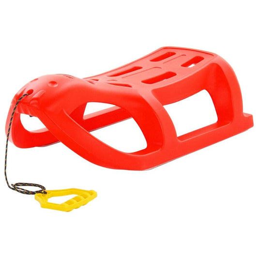 vidaXL Sledge Red 80x39.5x25.5 cm Polypropylene