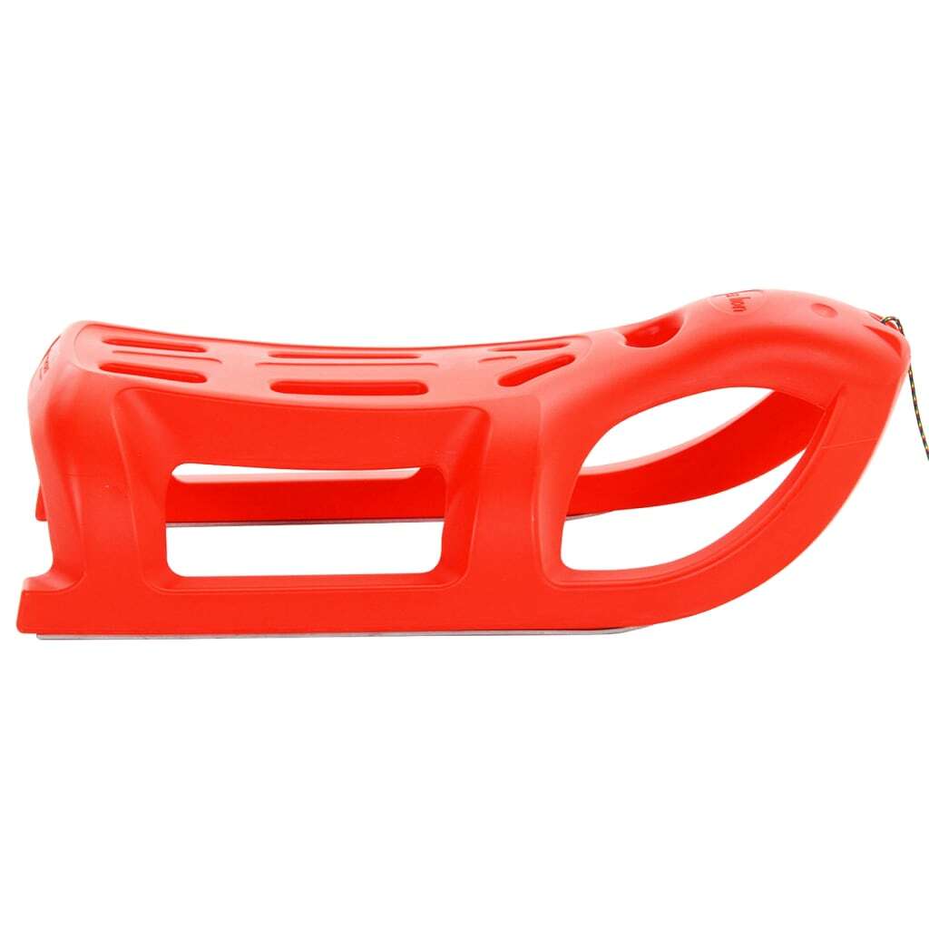 vidaXL Sledge Red 80x39.5x25.5 cm Polypropylene