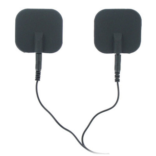 Zeus Deluxe Silicone Black Electro Pads