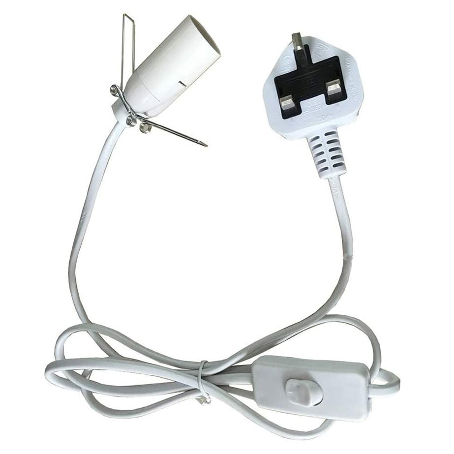 White Fitting Cable - UK - Per case: 1 Piece