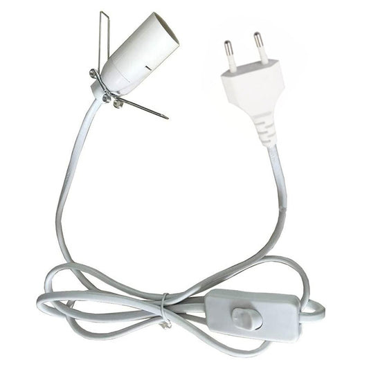 White Fitting Cable - EU - Per case: 1 Piece