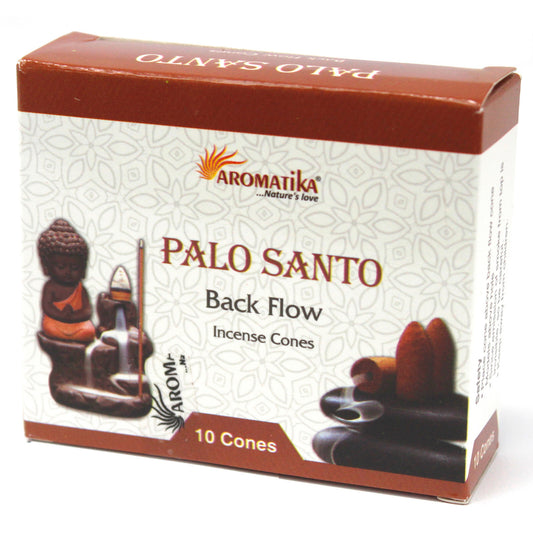 Aromatica Backflow Incense Cones - Palo Santo - Per case: 1 Piece