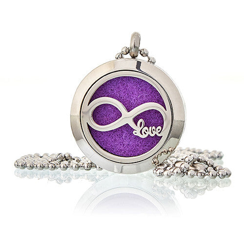 Aromatherapy Diffuser Necklace - Infinity Love 25mm - Per case: 1 Piece