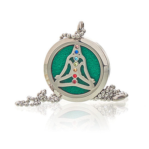 Aromatherapy Jewellery Necklace - Yoga Chakra - 30mm - Per case: 1 Piece