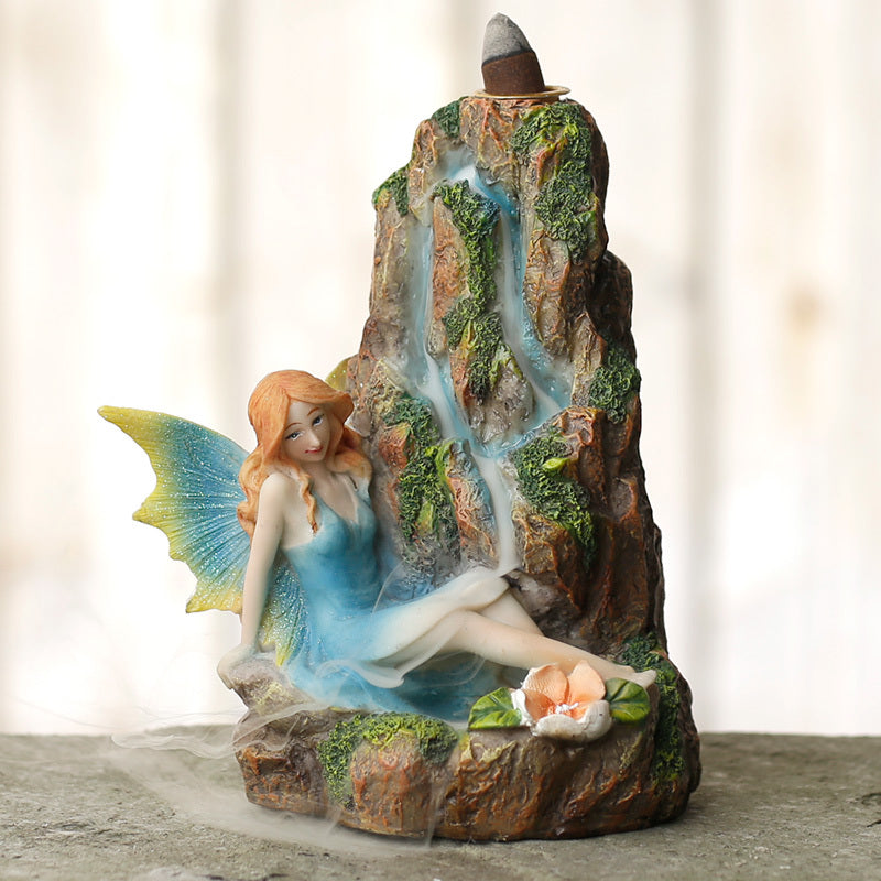 Backflow Incense Burner - Fairy Waterfall