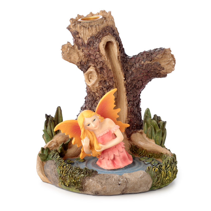 Backflow Incense Burner - Ancient Tree Fairy Lake