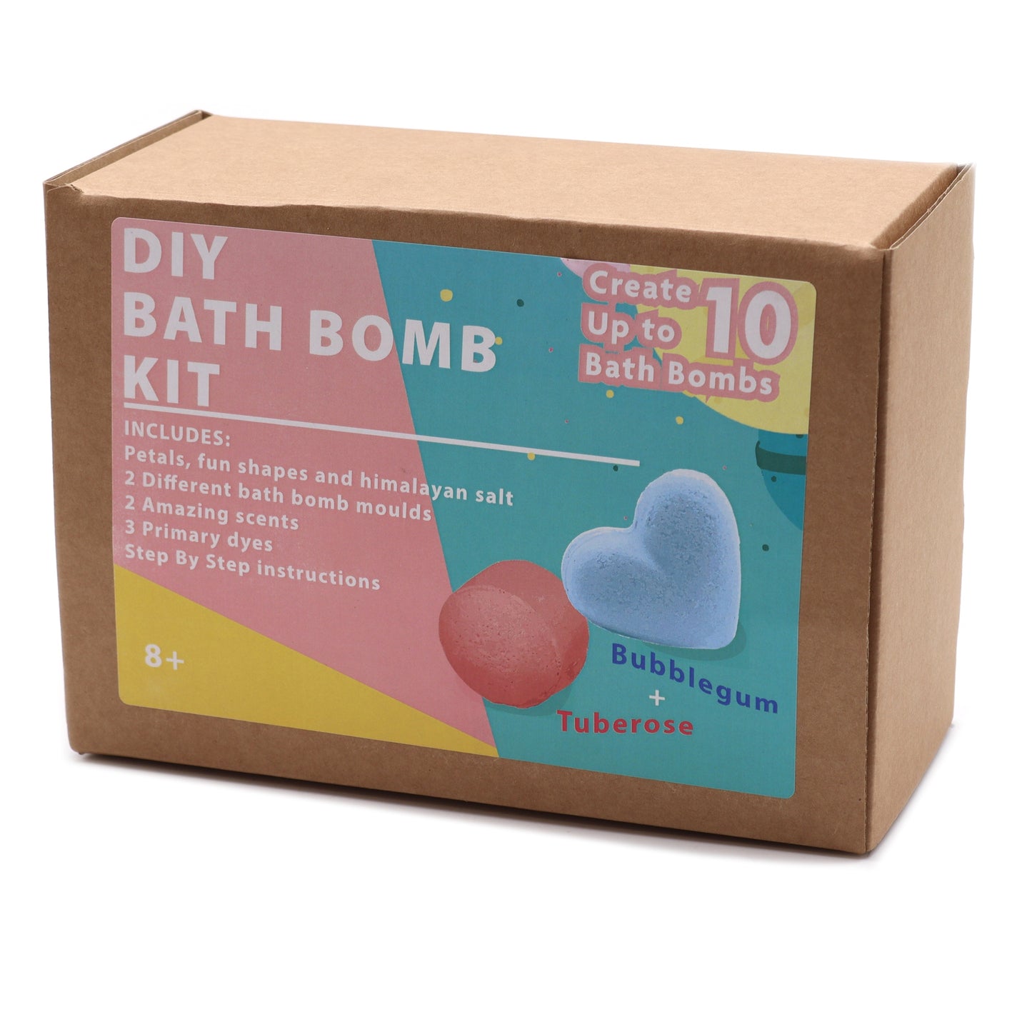 Bath Bomb Kit - Rose & Bubblegum - Per case: 1 Piece