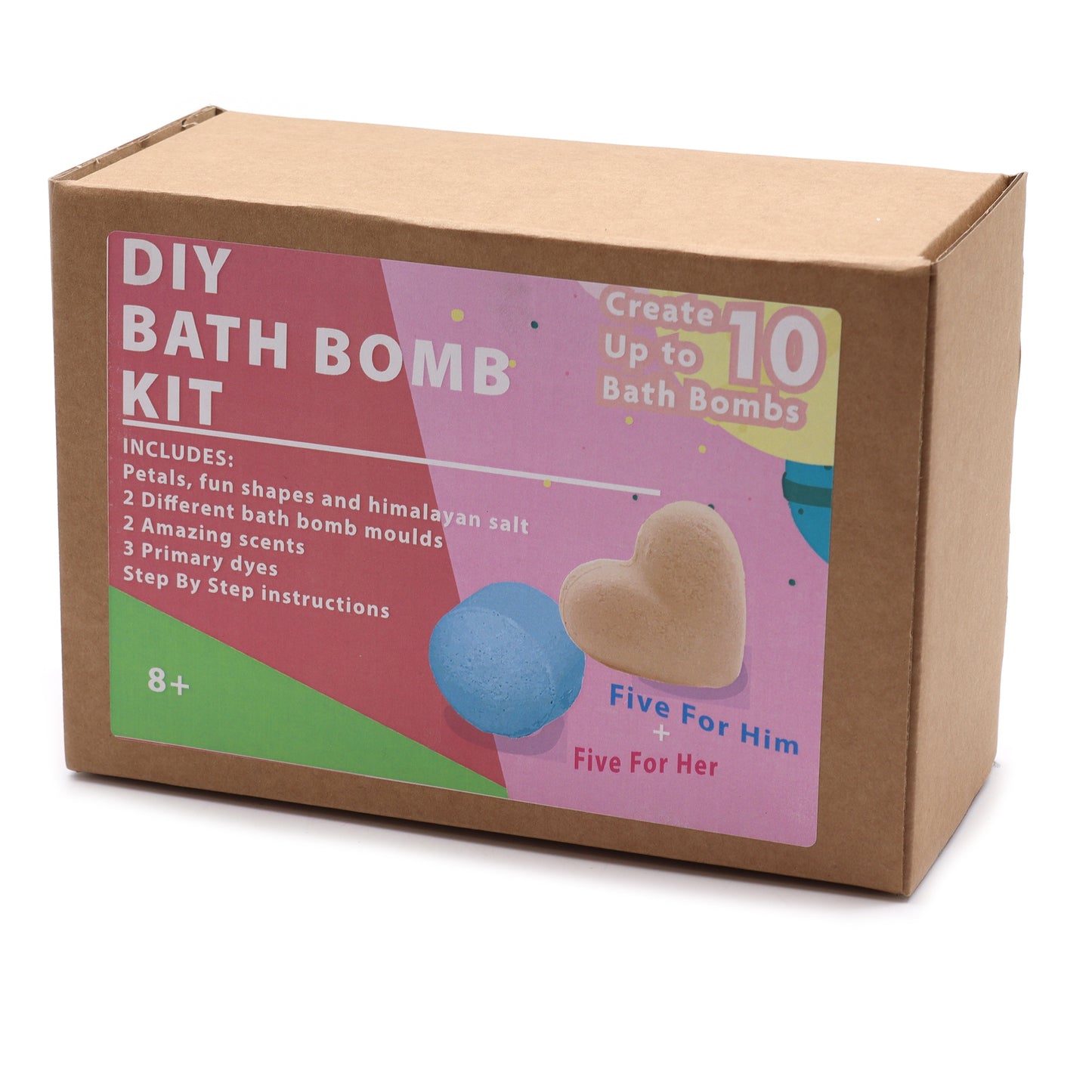 Bath Bomb Kit - Alloy & Satin - Per case: 1 Piece