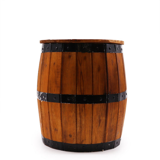 Beer Barrel Stool - Natural - Per case: 1 Piece