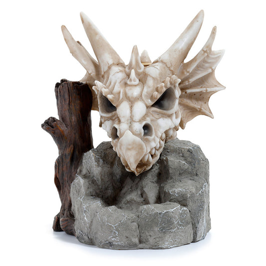 Backflow Incense Burner - Shadows of Darkness Dragon Skull