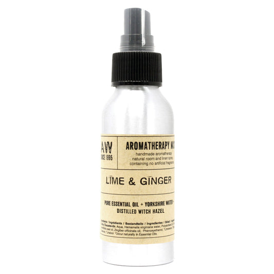 100ml Essential Oil Mist - Lime & Ginger - Per case: 1 Piece