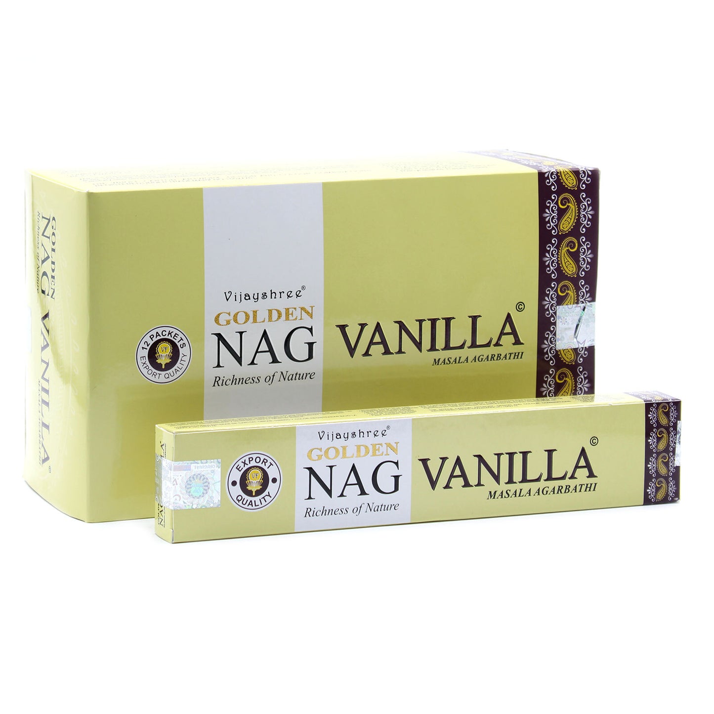 15g Golden Vanilla Incense - Per case: 1 Piece