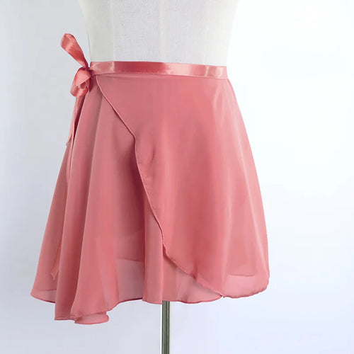 Women Ballet Skirts Lace-up Chiffon Skirts Dance Skirts Adults Girls