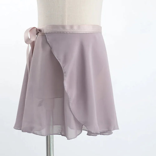 Women Ballet Skirts Lace-up Chiffon Skirts Dance Skirts Adults Girls