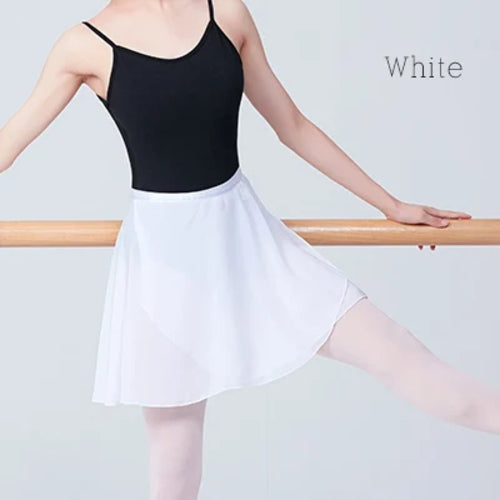 Women Ballet Skirts Lace-up Chiffon Skirts Dance Skirts Adults Girls