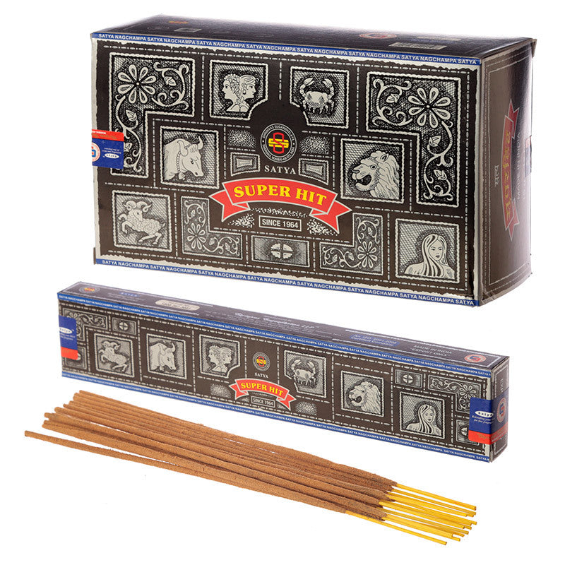 Worlds Best Selling Super Hit Nag Champa Incense Sticks - Qty: 12