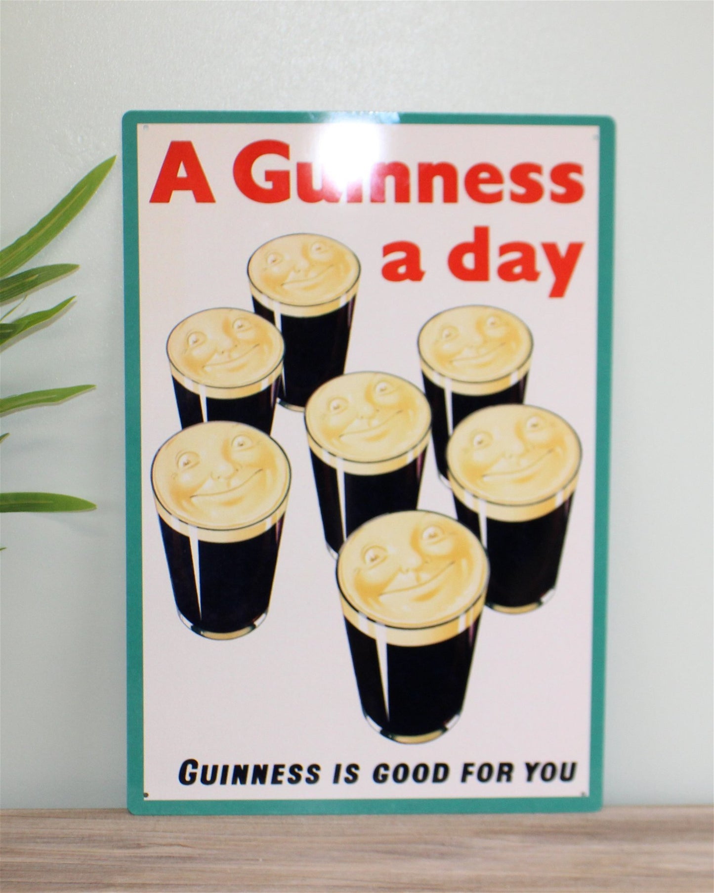 Vintage Metal Sign - Retro Advertising - Guinness