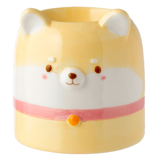 Ceramic Shiba Inu Shaped Oil Burner