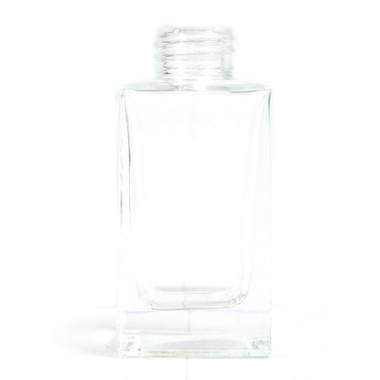 100 ml Square Long Reed Diffuser Bottlle - Clear - Per case: 1 Piece