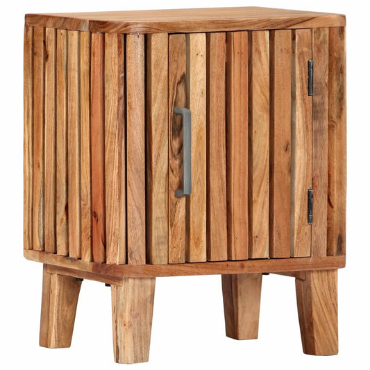 Bedside Cabinet 40x30x50 cm Solid Acacia Wood