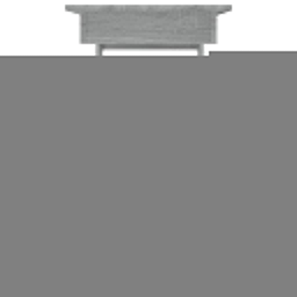 Wall Bar Table Grey Sonoma 102x45x103.5 cm Engineered Wood