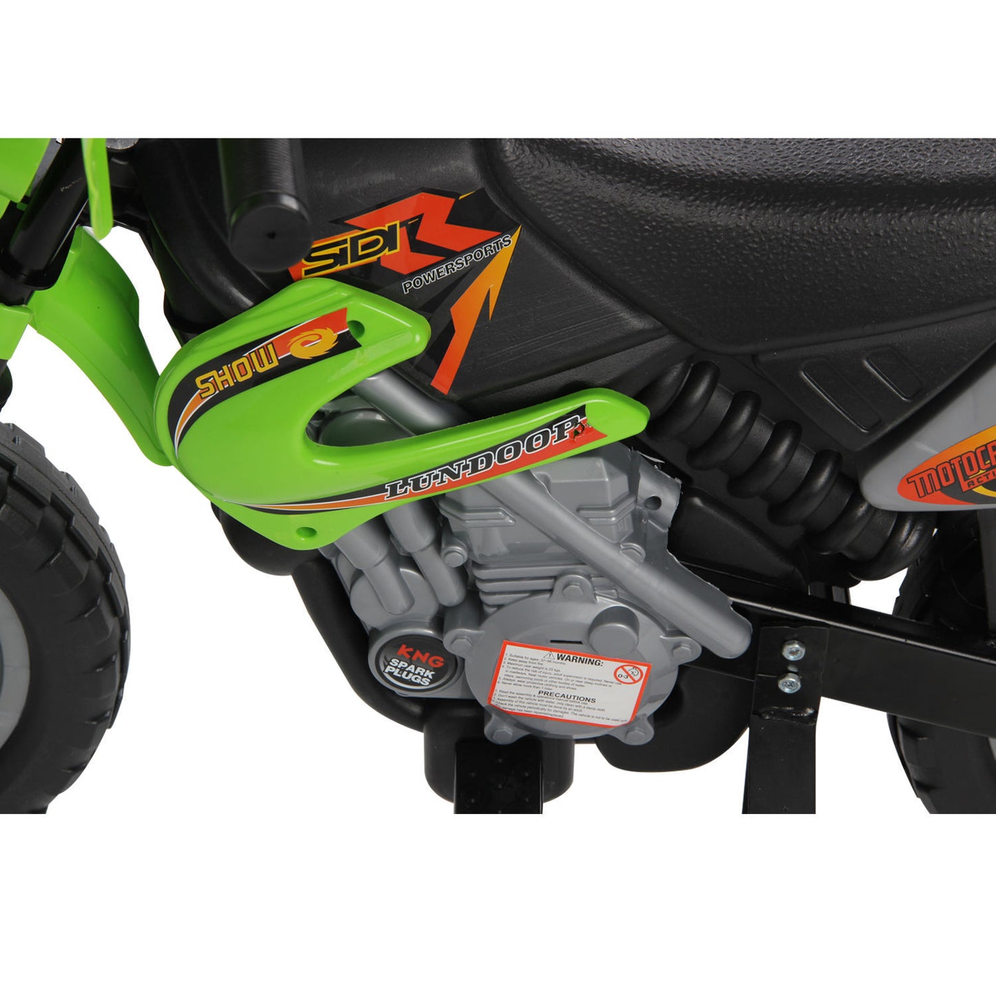 6V Kids Electric Motorbike Motorcycle Ride On for 3-6 Years Green