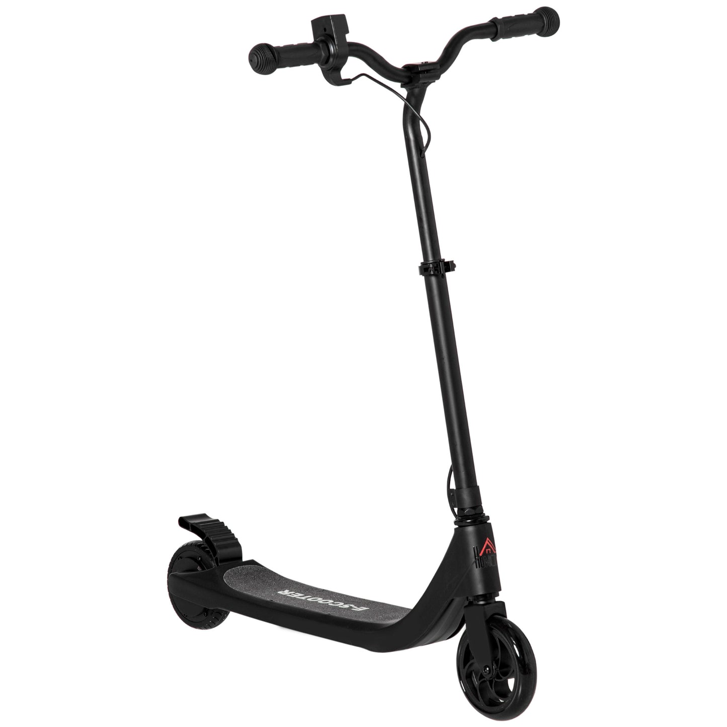 120W Electric Scooter w/ Battery Level Display, Rear Break - Black HOMCOM