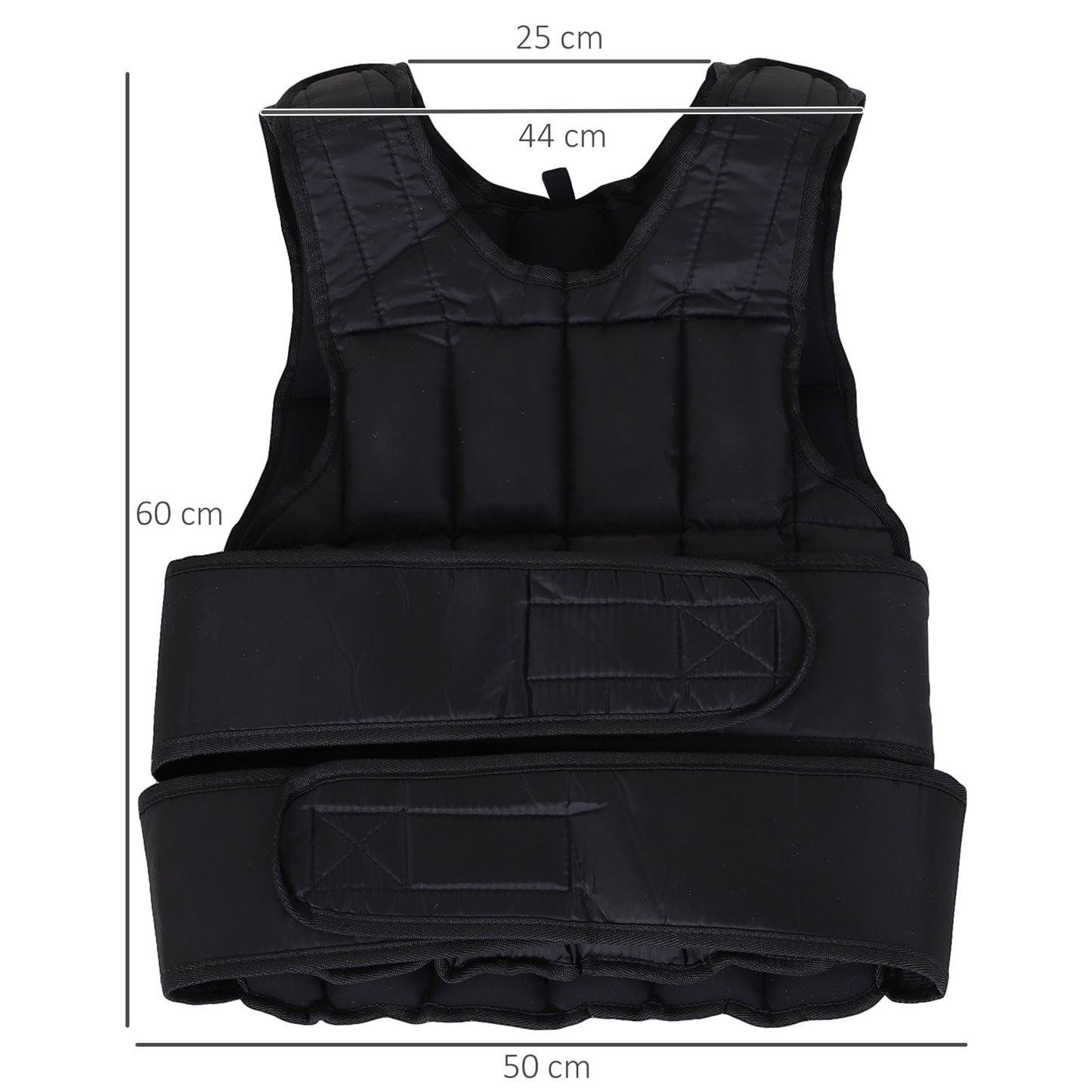 20KGS Adjustable Weight Vest Running Gym Training Weight Loss HOMCOM