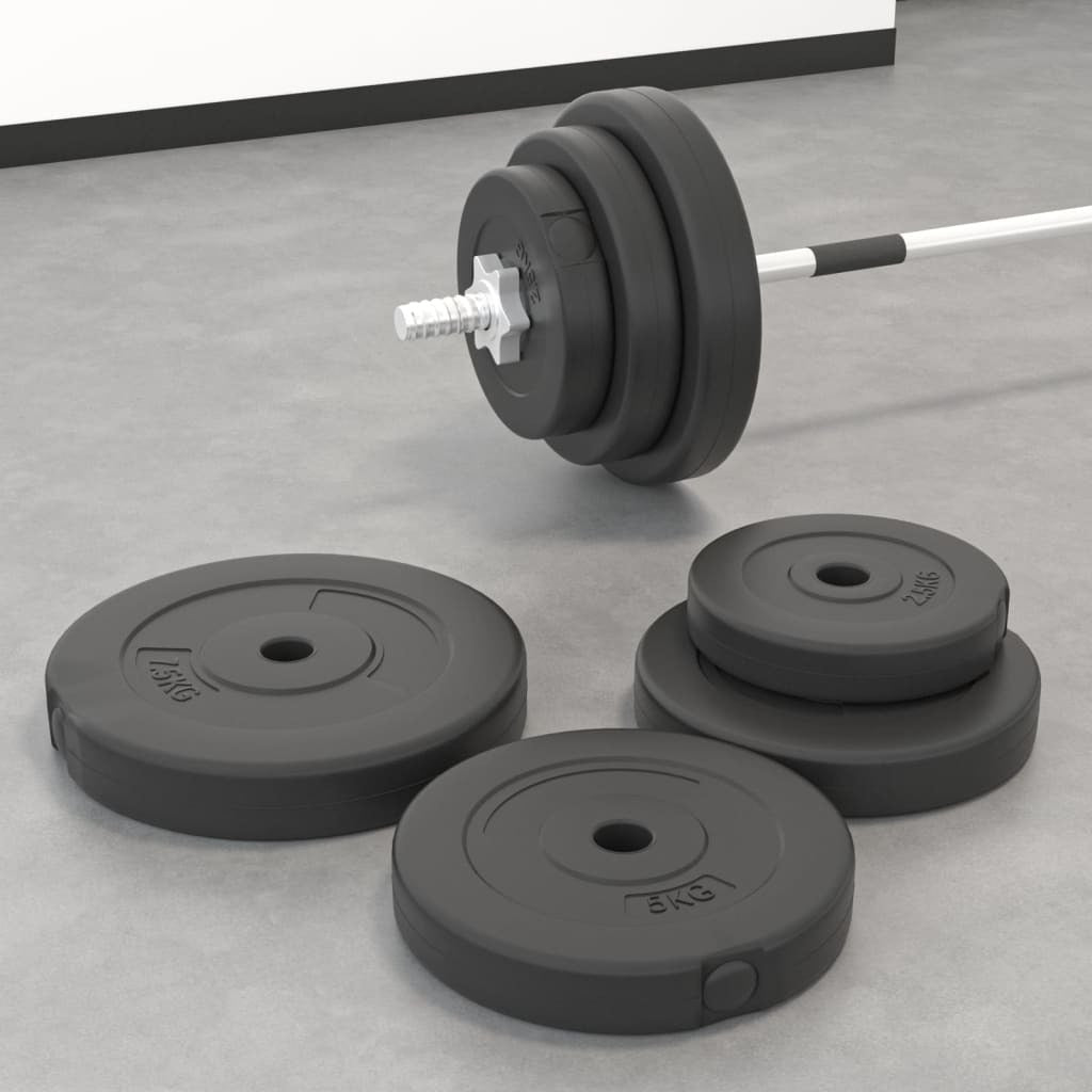 Weight Plates 6 pcs 30 kg Cement