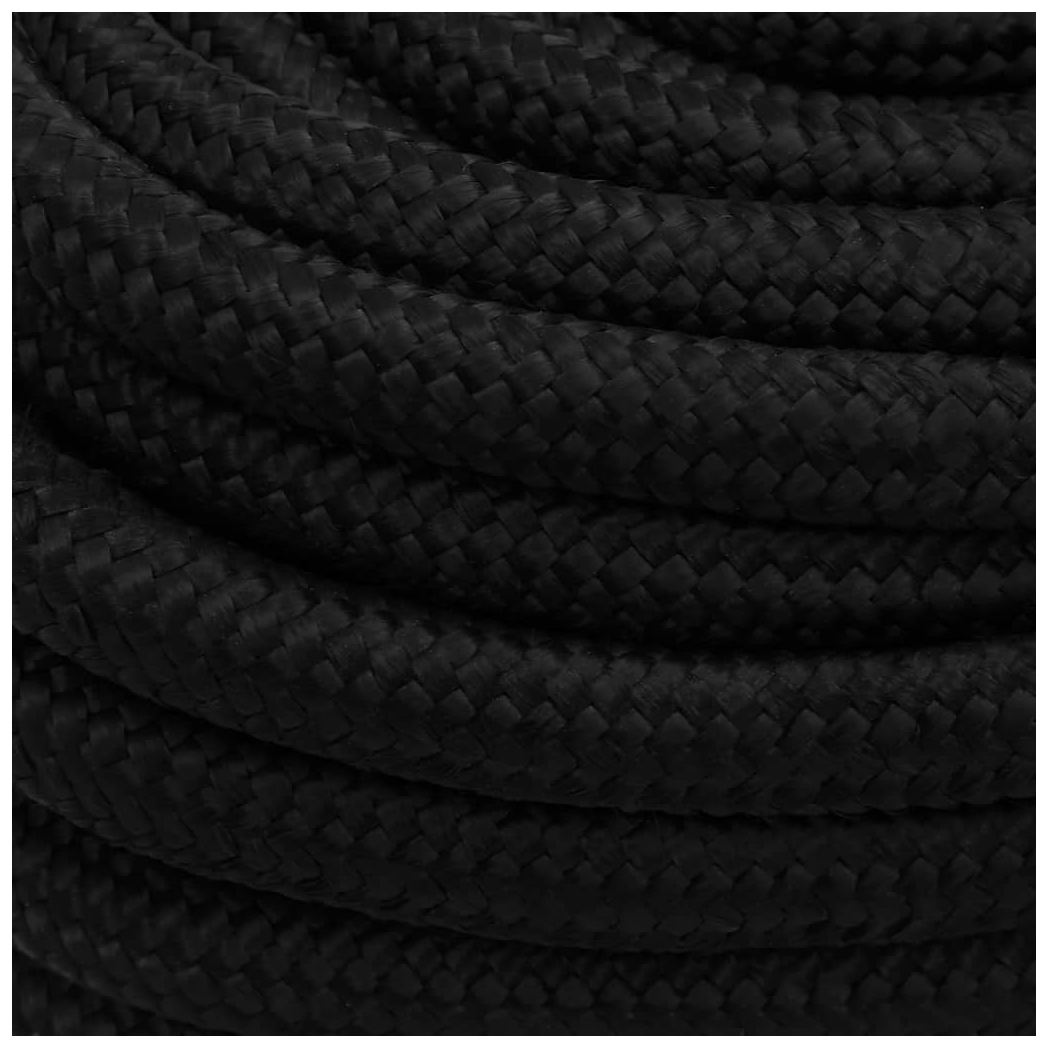 Work Rope Black 25 mm 50 m Polyester