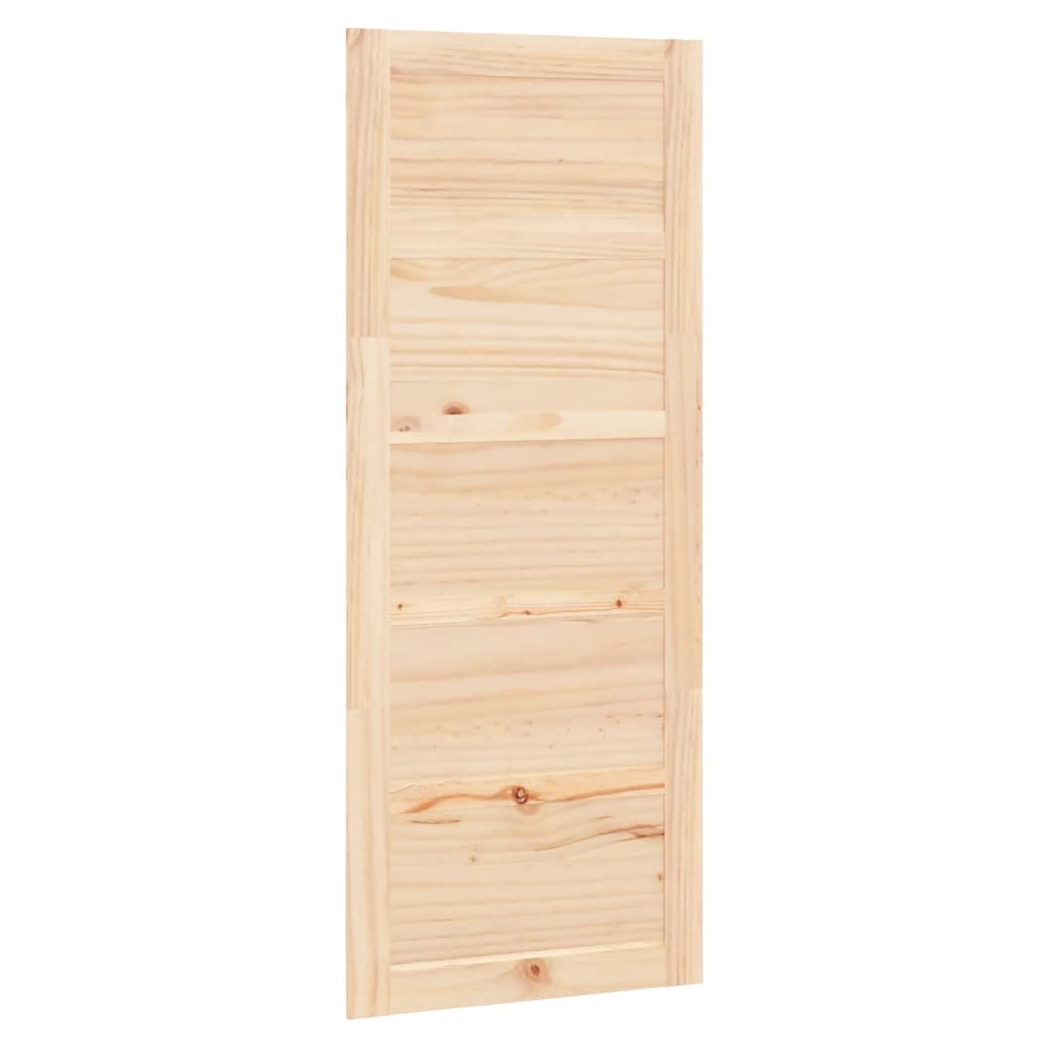 Barn Door 80x1.8x204.5 cm Solid Wood Pine