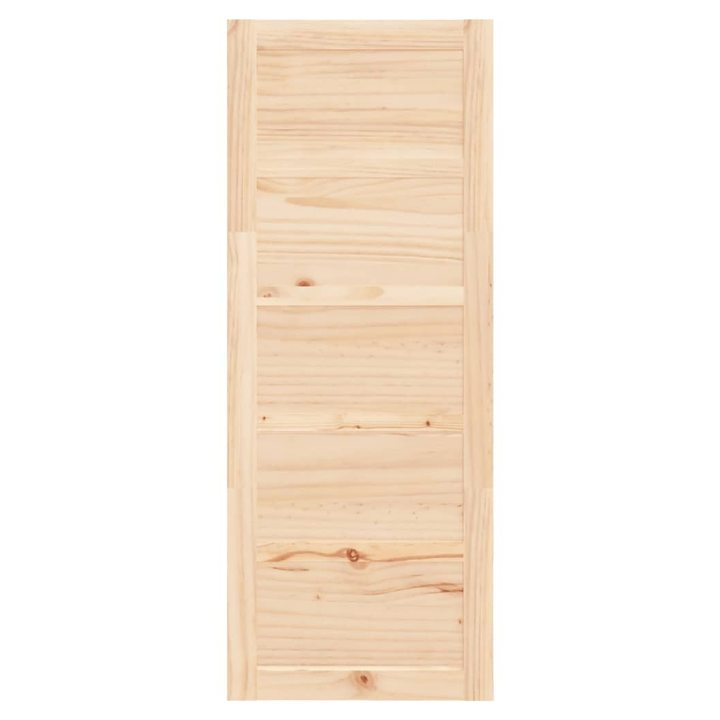 Barn Door 80x1.8x204.5 cm Solid Wood Pine