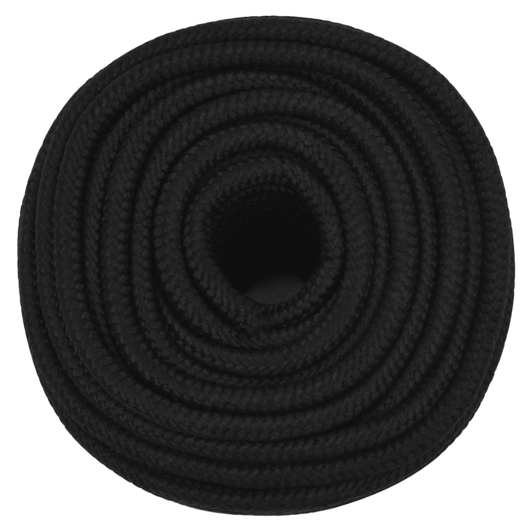 Work Rope Black 14 mm 50 m Polyester