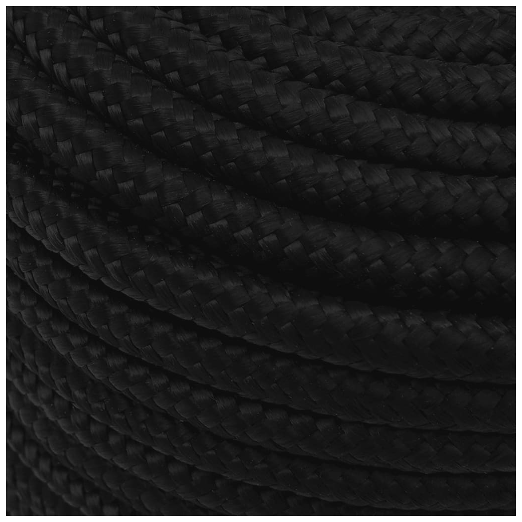 Work Rope Black 14 mm 50 m Polyester