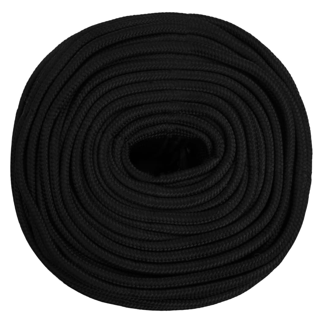 Work Rope Black 6 mm 500 m Polyester