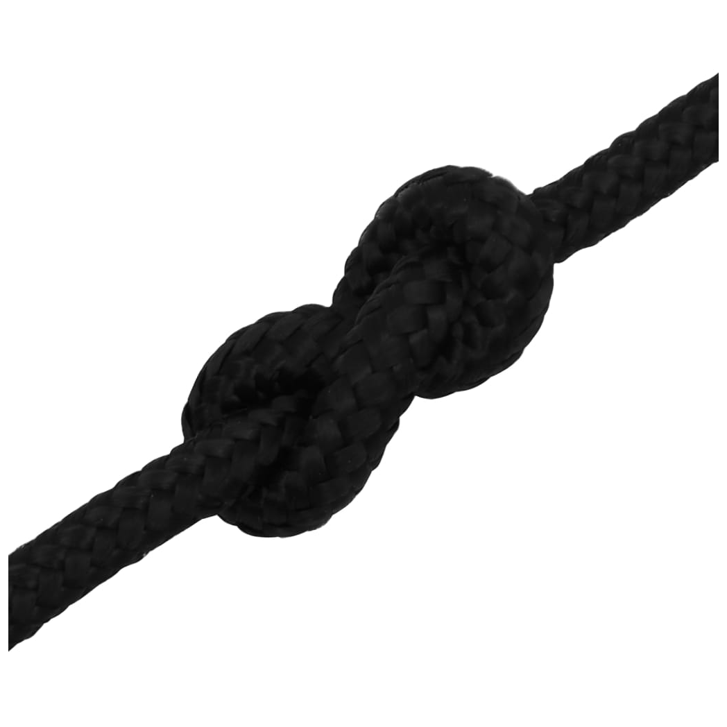 Work Rope Black 6 mm 500 m Polyester