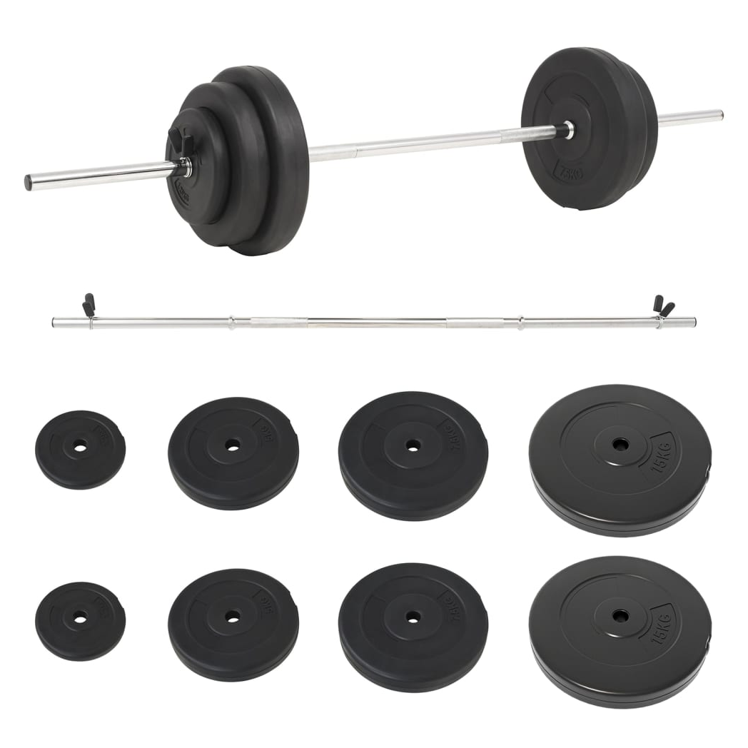 Barbell with Plates 60 kg