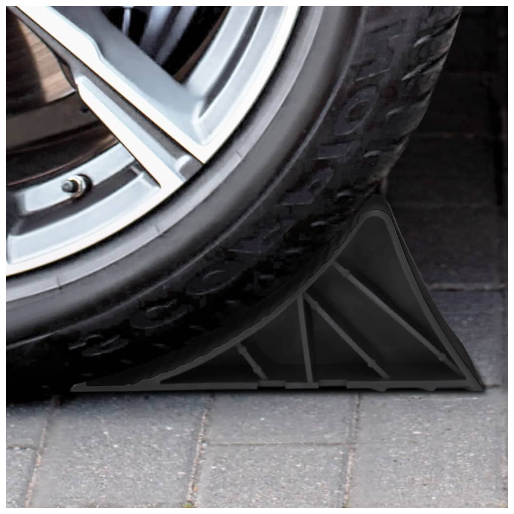 Wheel Chocks 2 pcs 25x10x11.5 cm Plastic