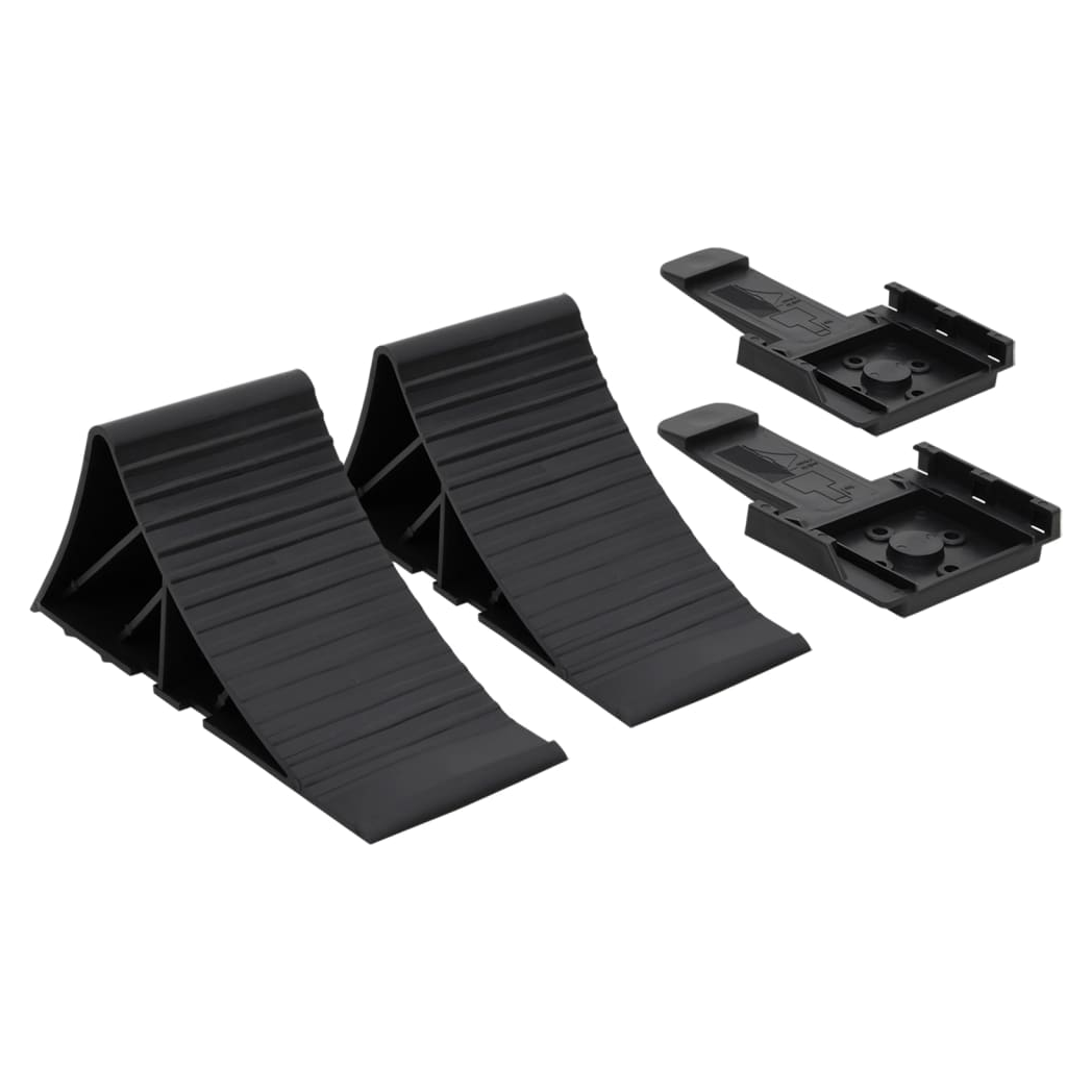 Wheel Chocks 2 pcs 25x10x11.5 cm Plastic