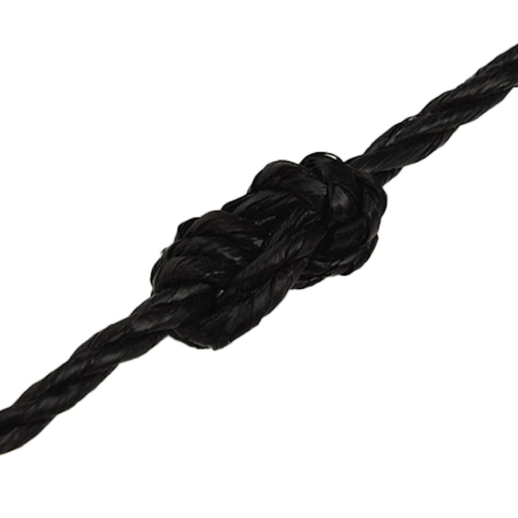 Work Rope Black 8 mm 500 m Polypropylene