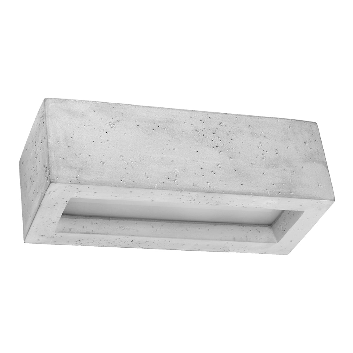 Wall lamp concrete, glass Vega modern Design E27