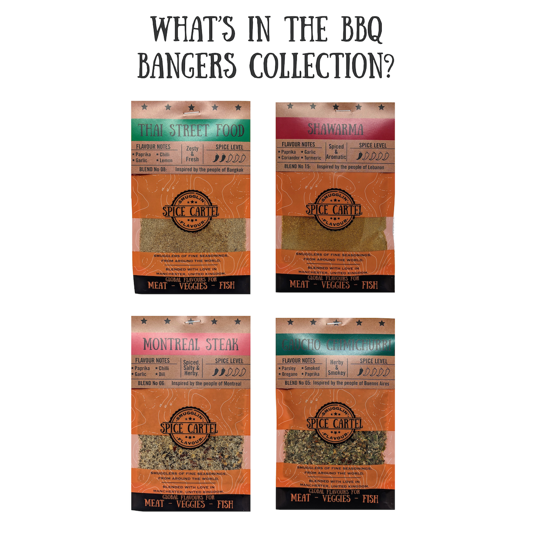 BBQ Bangers Gift Box | BBQ Rubs From Around The World