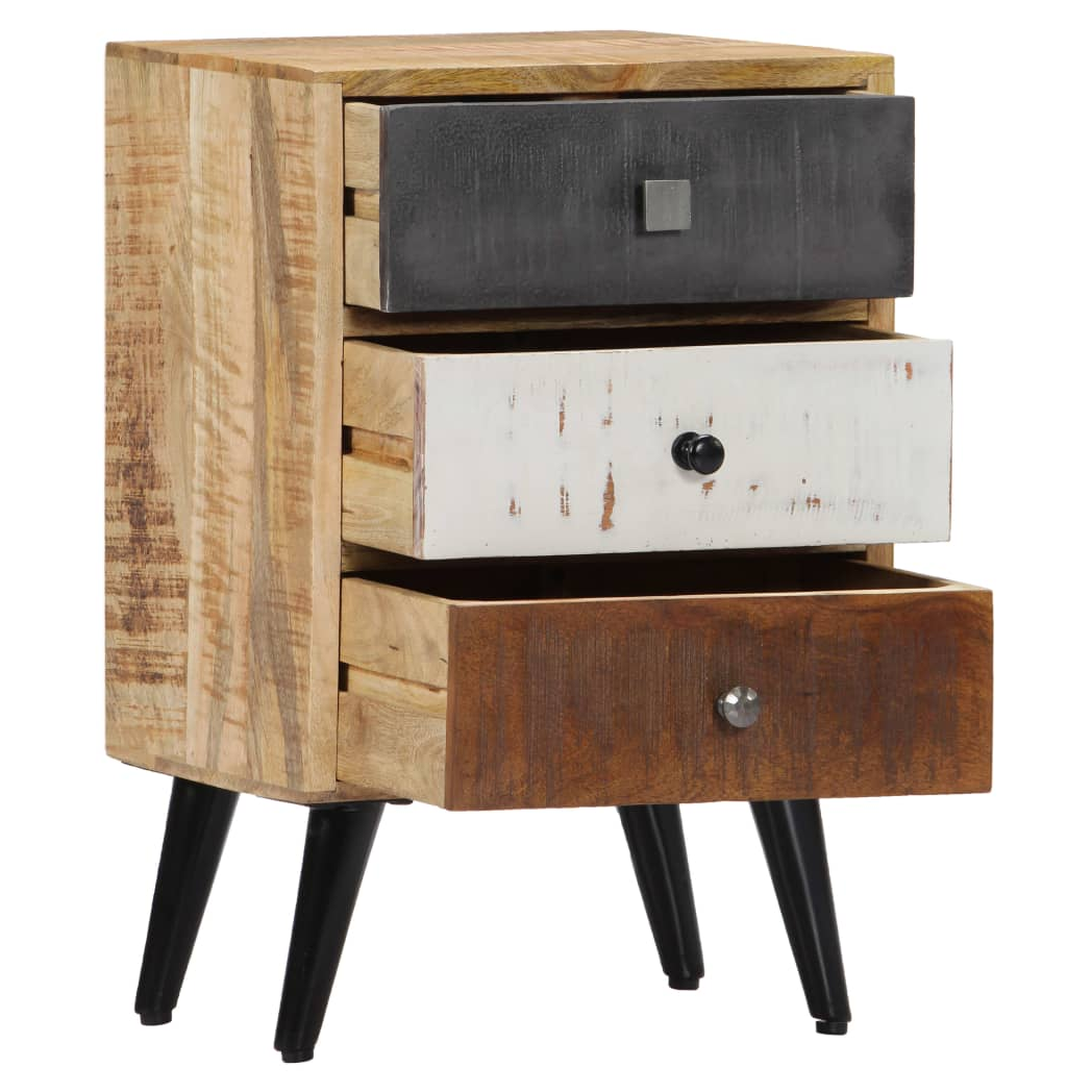 Bedside Cabinet 40x30x60 cm Solid Mango Wood