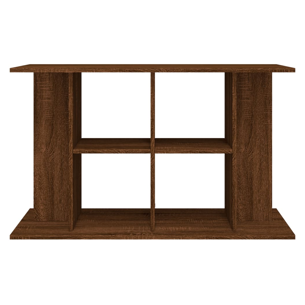 Aquarium Stand Brown Oak 100x40x60 cm Engineered Wood