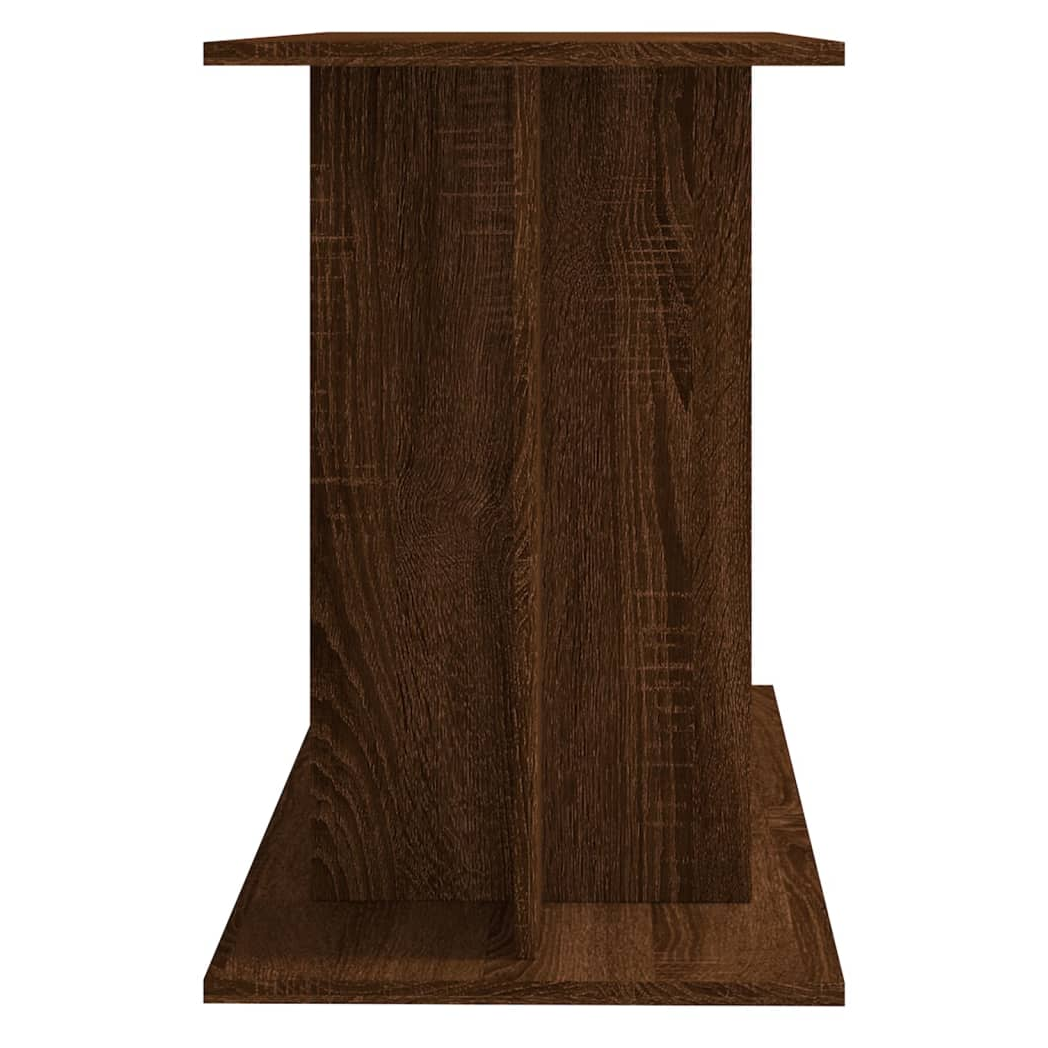 Aquarium Stand Brown Oak 100x40x60 cm Engineered Wood