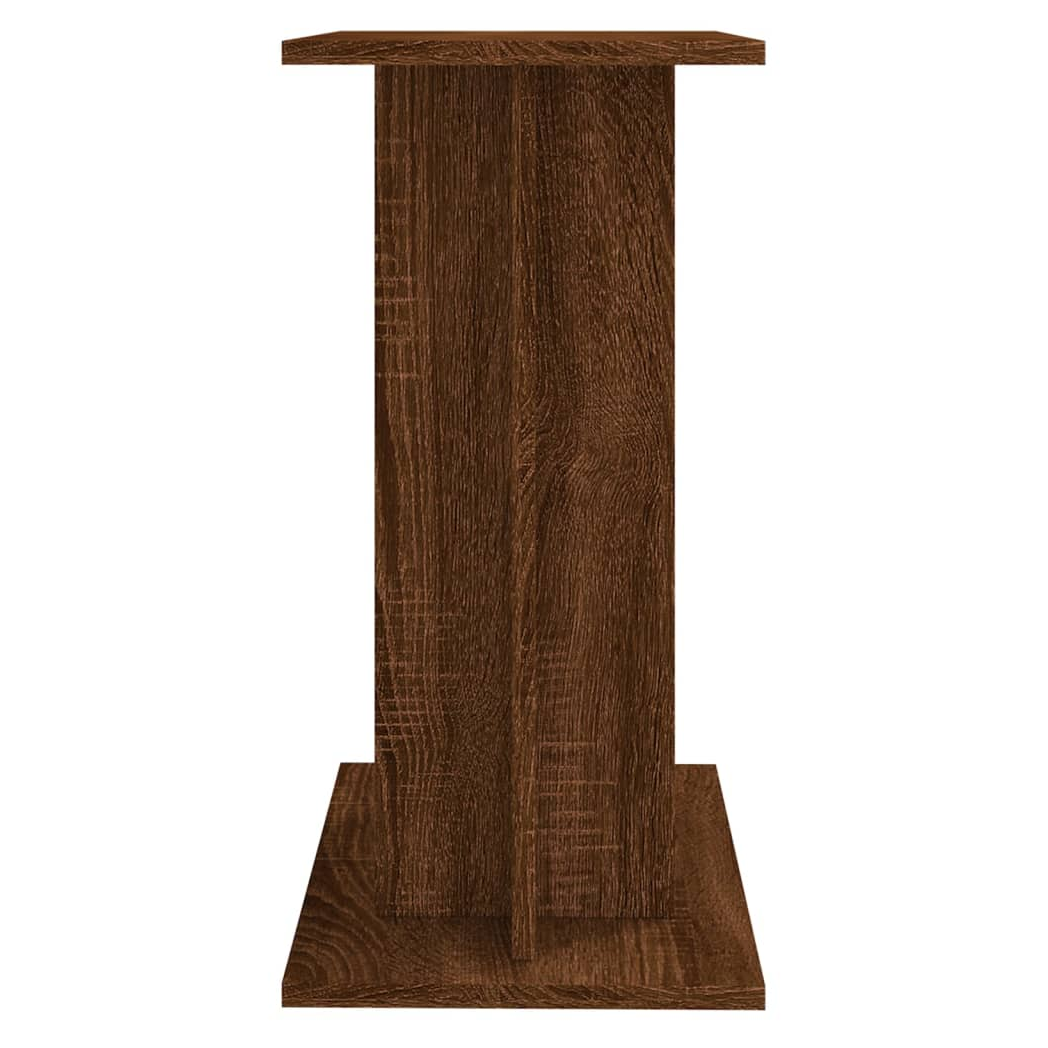 Aquarium Stand Brown Oak 60x30x60 cm Engineered Wood