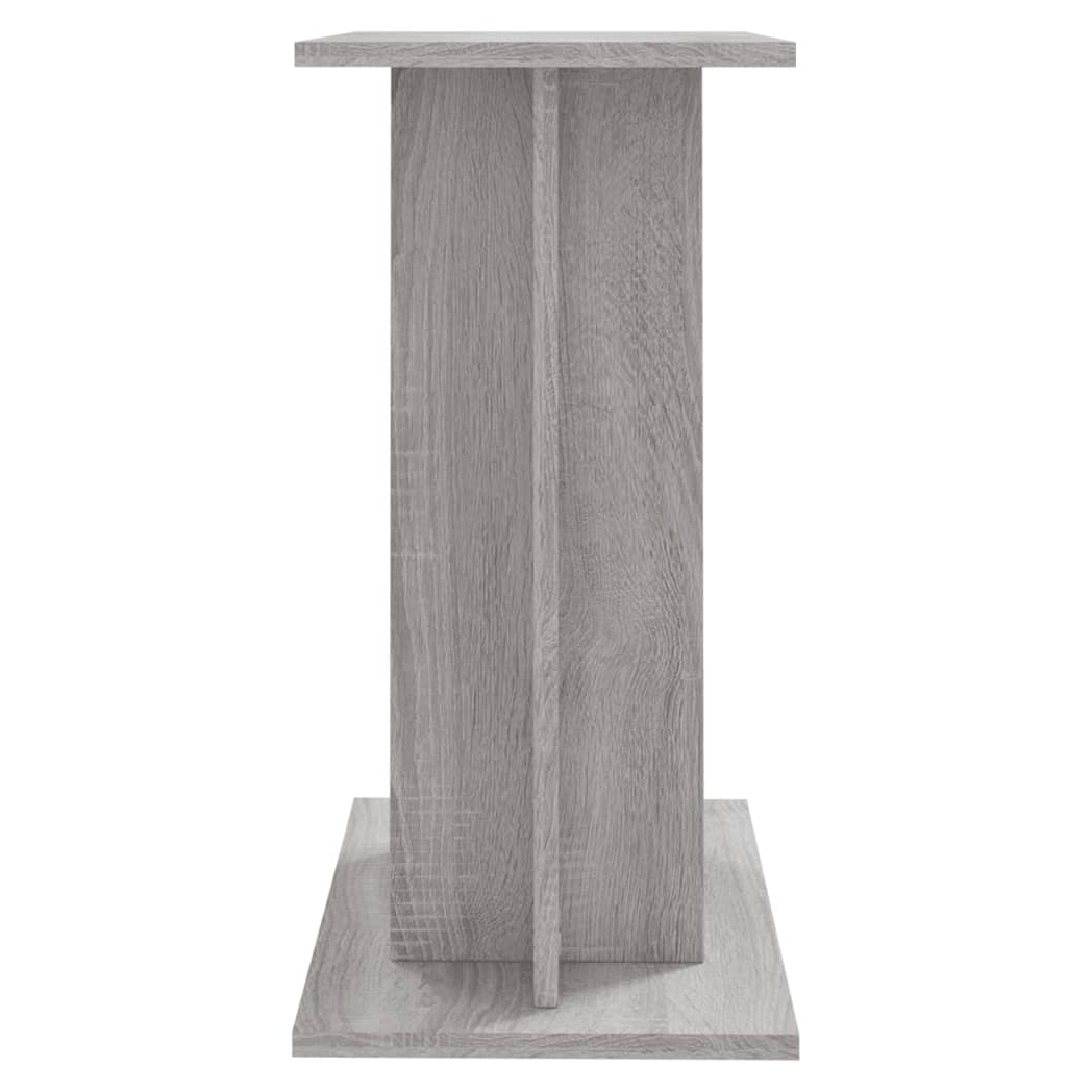 Aquarium Stand Grey Sonoma 60x30x60 cm Engineered Wood