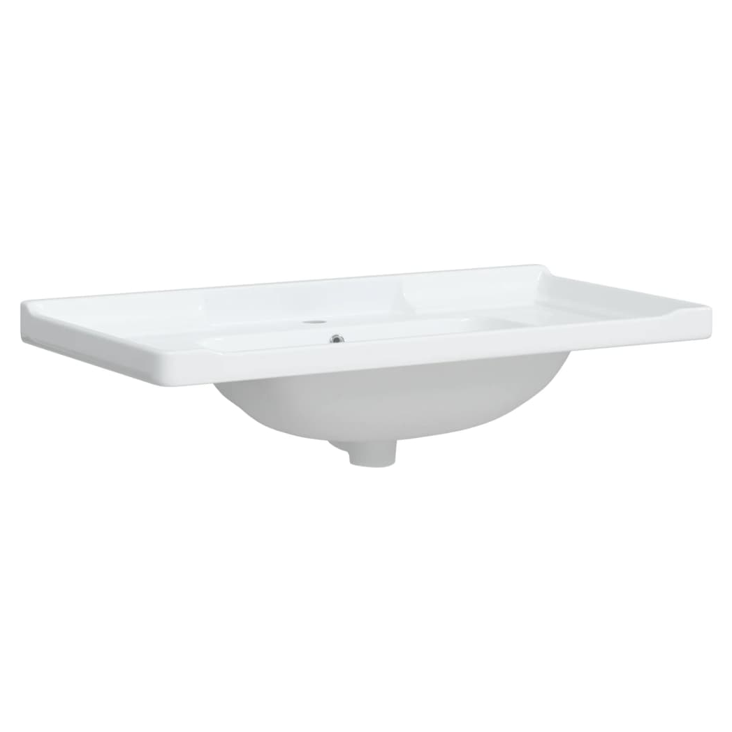 Bathroom Sink White 91.5x48x23 cm Rectangular Ceramic