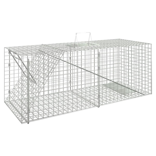 Animal Trap 64.5x25x26.5 cm Galvanised Iron