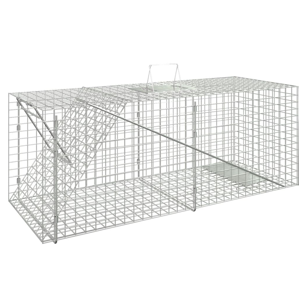 Animal Trap 64.5x25x26.5 cm Galvanised Iron